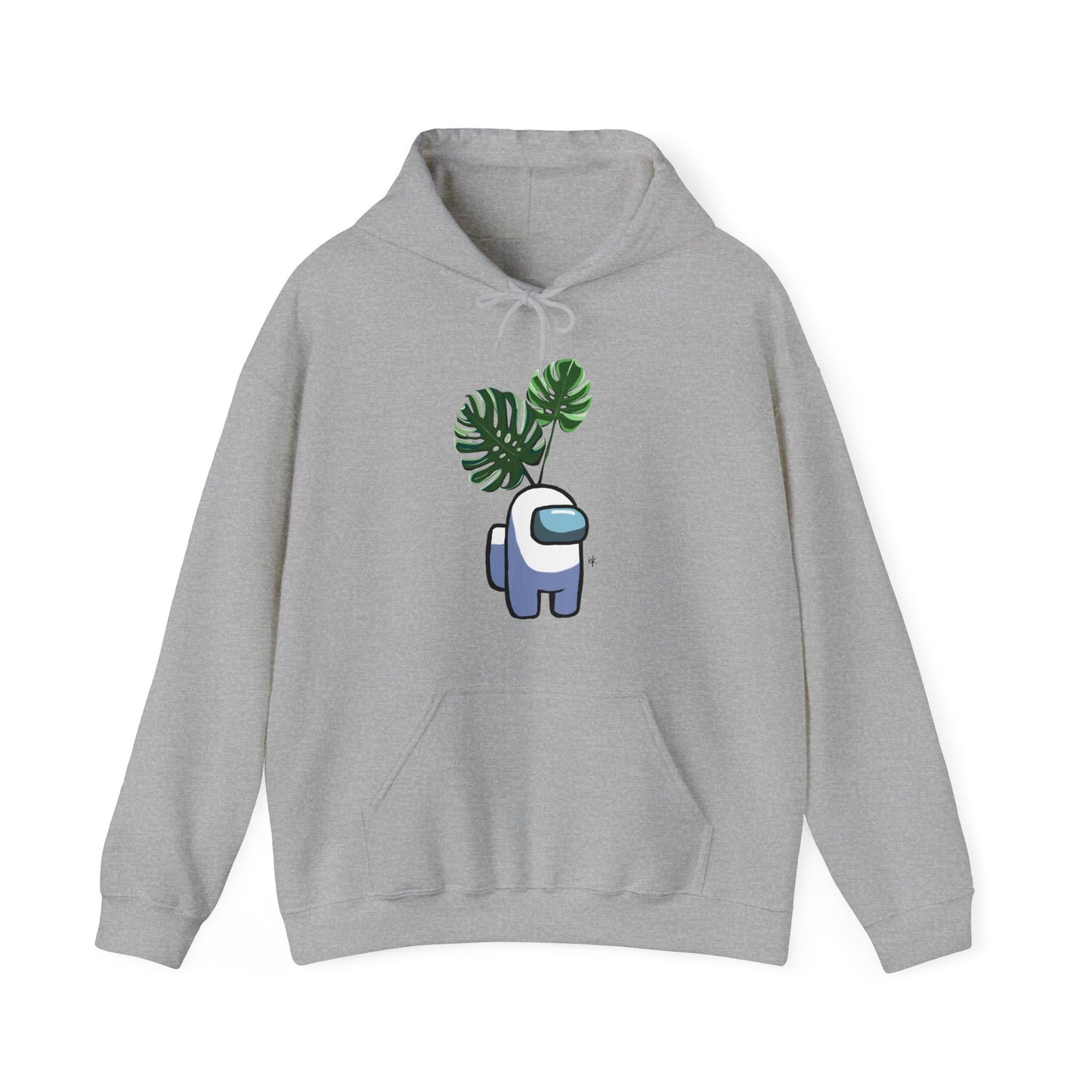 Among Us Monstera Unisex Heavy Blend™ Hooded Sweatshirt