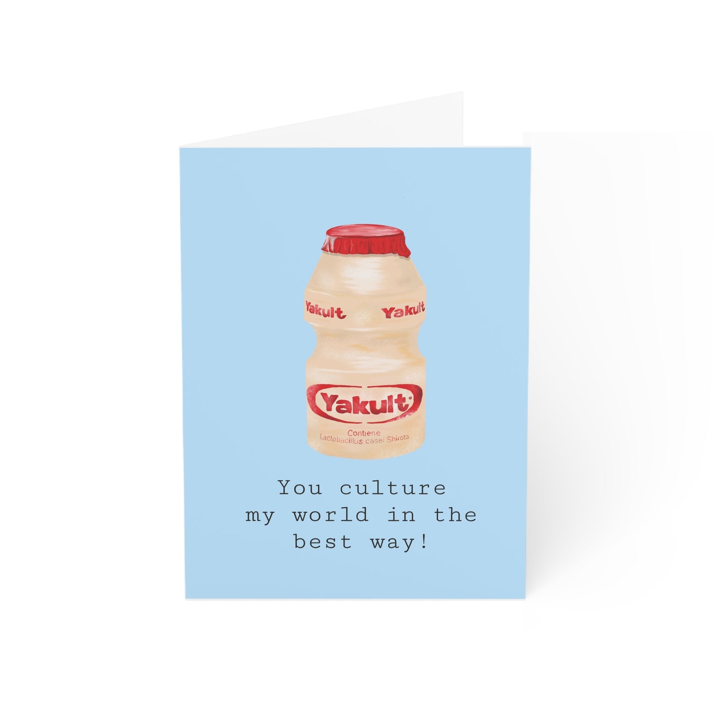 Yakult Greeting Card