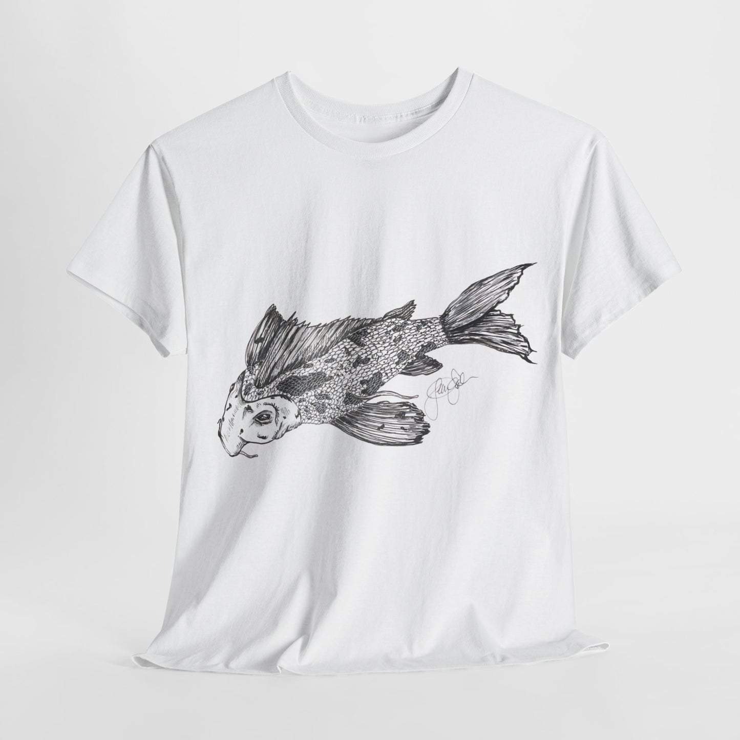 Koi Fish Unisex Heavy Cotton Tee