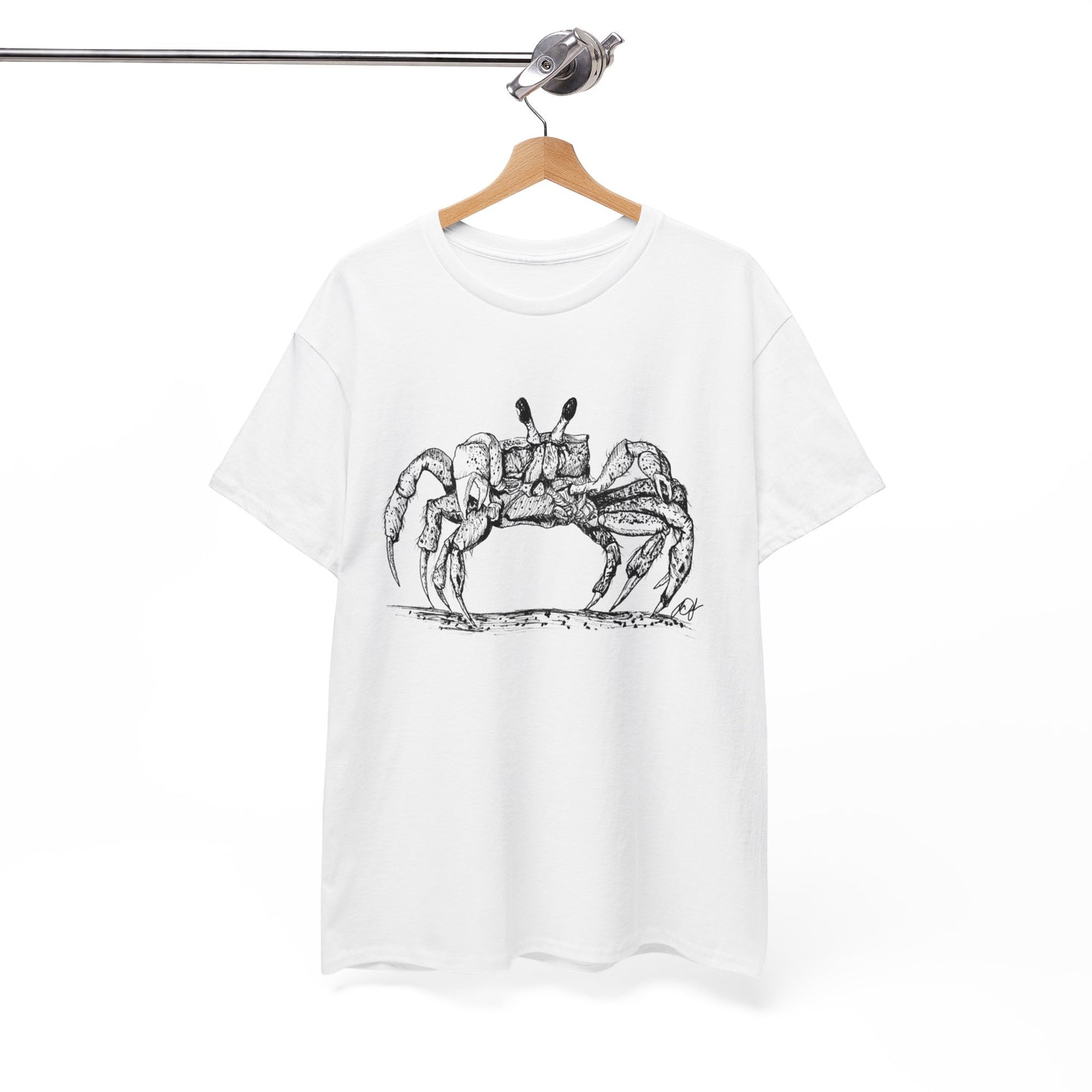 Crab Unisex Heavy Cotton Tee