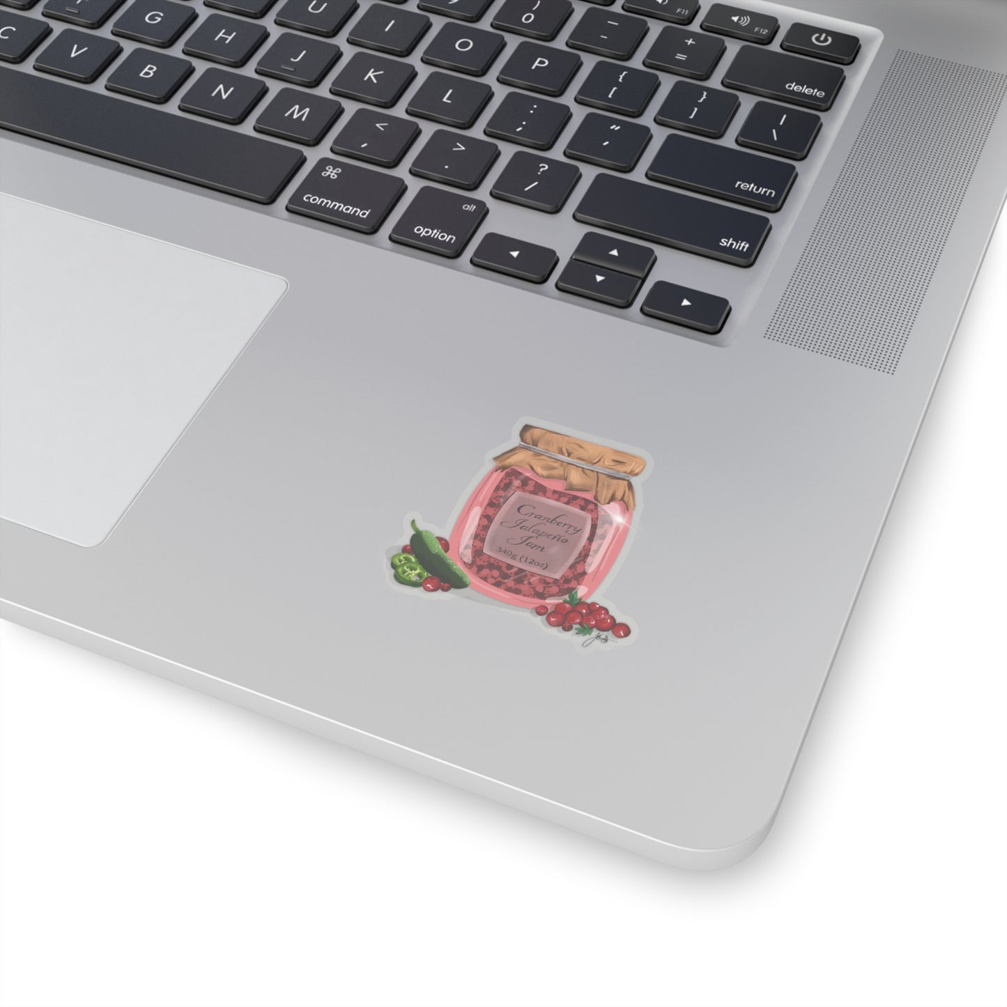 Cranberry Jalapeño Jam Kiss-Cut Sticker