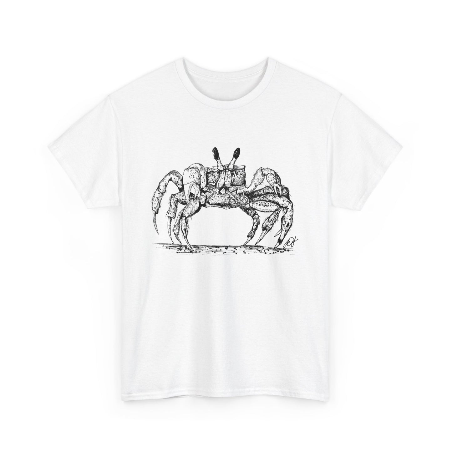 Crab Unisex Heavy Cotton Tee