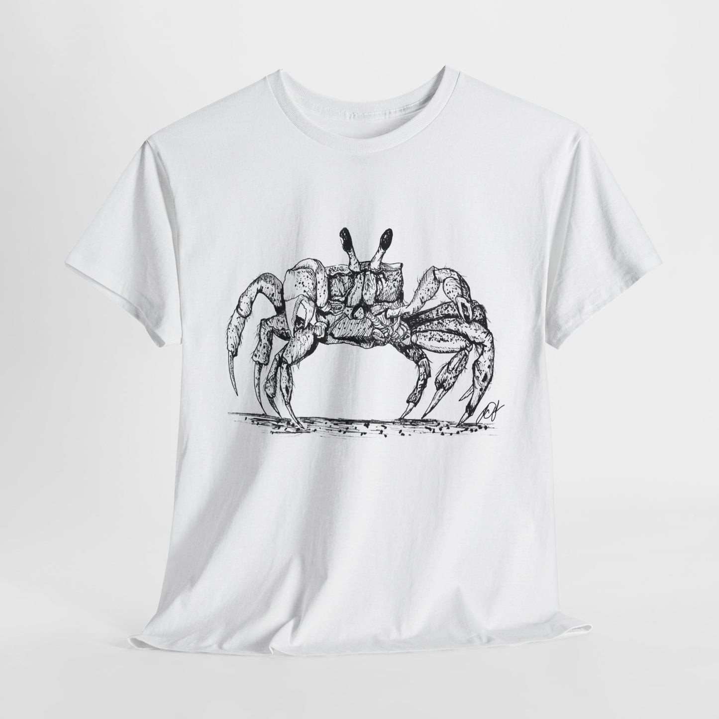 Crab Unisex Heavy Cotton Tee