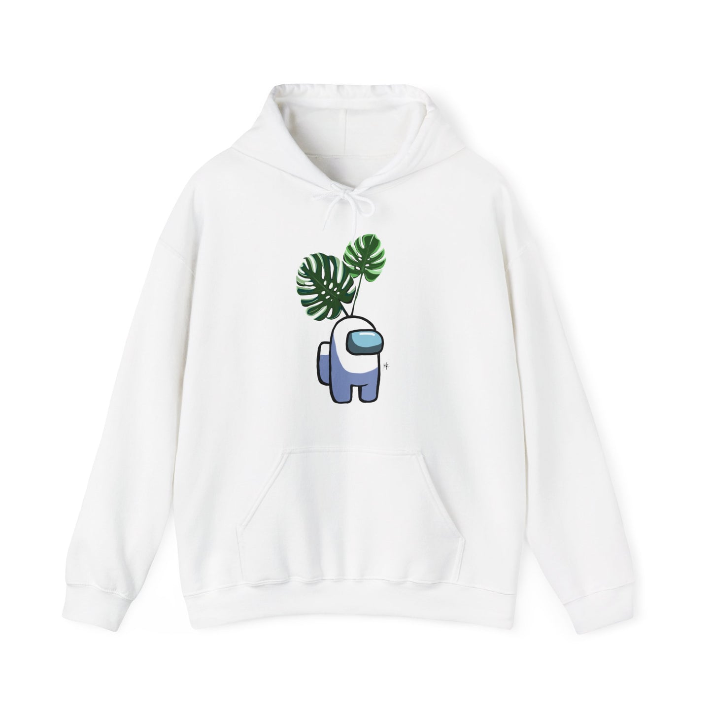 Among Us Monstera Unisex Heavy Blend™ Hooded Sweatshirt