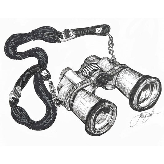 inktober day 5: binoculars ORIGINAL