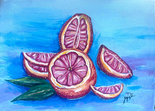 Grapefruit Original Art